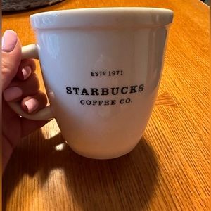 Starbucks Barista Coffee Mug 1971